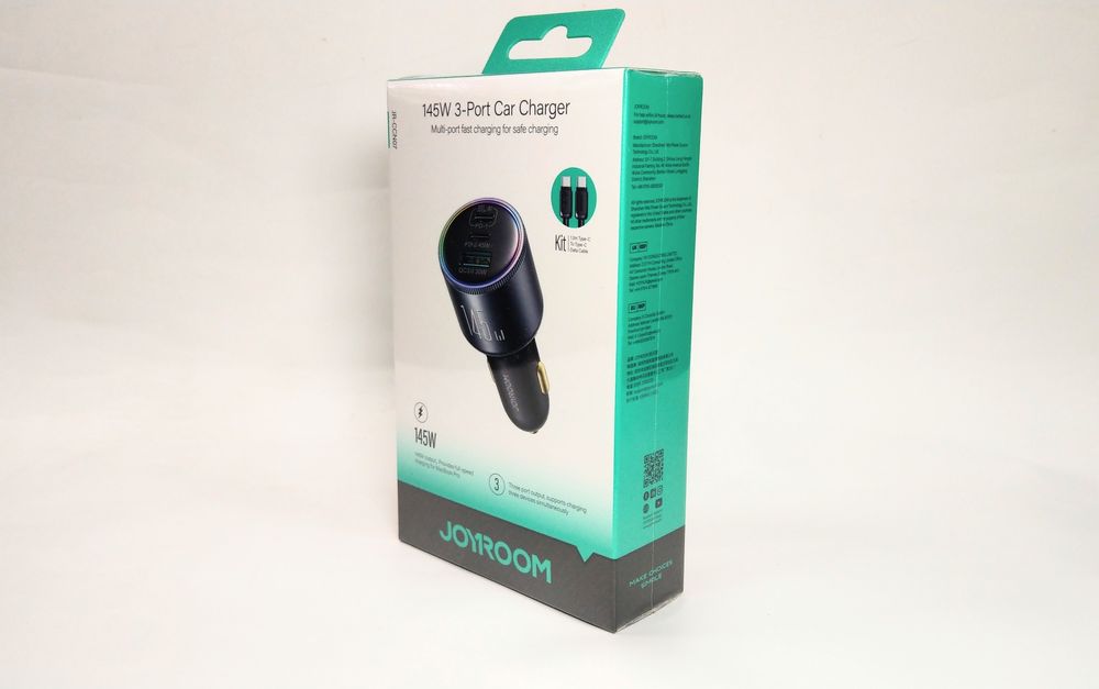 Зарядное устройство Joyroom 145 ватт автомобильное