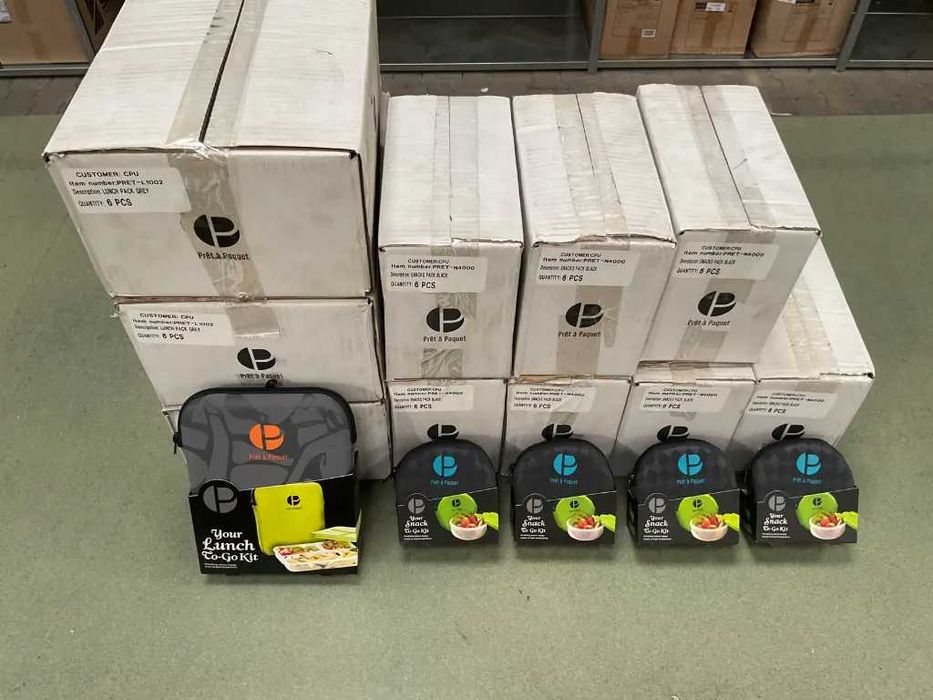 Caserola / Cutie de prânz cu husa termica Prêt à Paquet 360 ml.