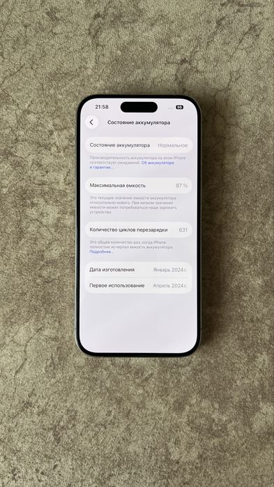 Iphone 15 Pro 256 Gb