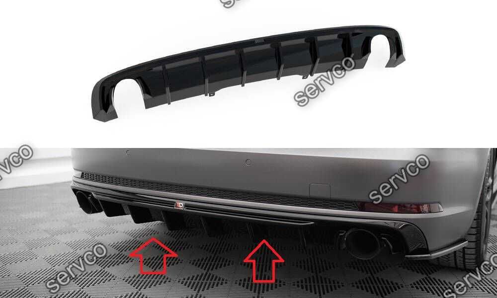Difuzor bara spate Audi A4 S-line B9 2015-2019 v26 - Maxton Design