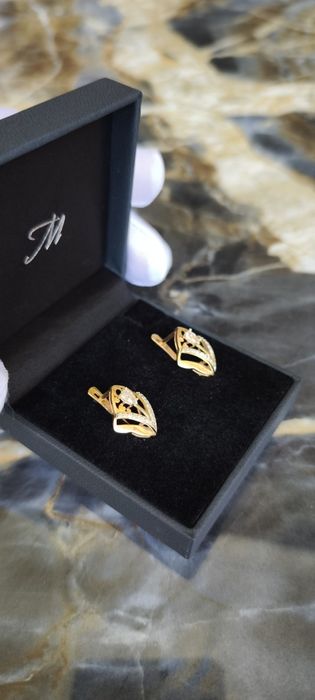 Золотые серьги 585 проба