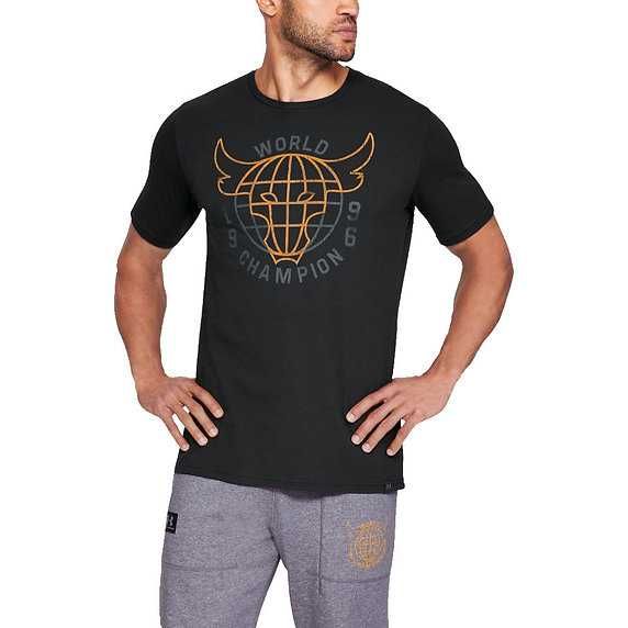 Under Armour Project Rock 96 WORLD CHAMPION  мъжка тениска размер М