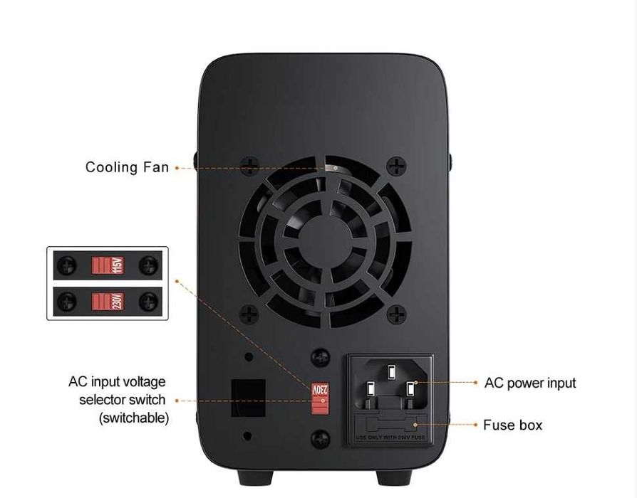 Sursa laborator de curent continuu programabila 160V 2A 320W port USB