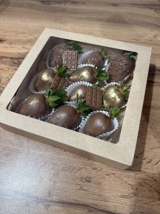 Клубника в шоколаде.