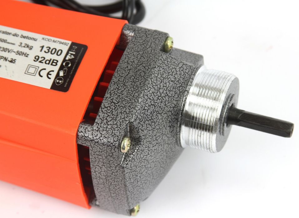 Vibrator de beton profesional 1300W cu lance flexibilă 200CM/35MM