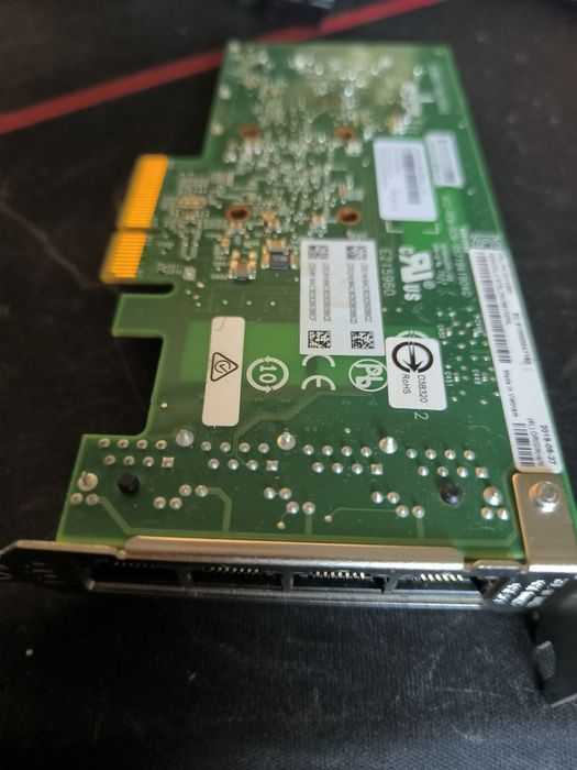Placa retea PCIEx4 Broadcom 4 x 1000MBPS low profile