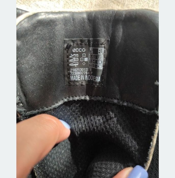 Cizme piele naturala Ecco 36