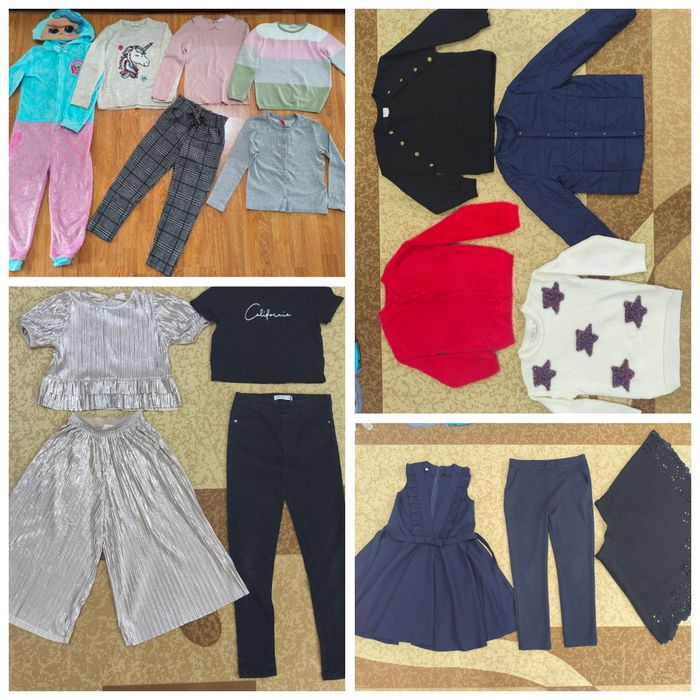 Одежда брендовая для девочки на 7-8-9 лет