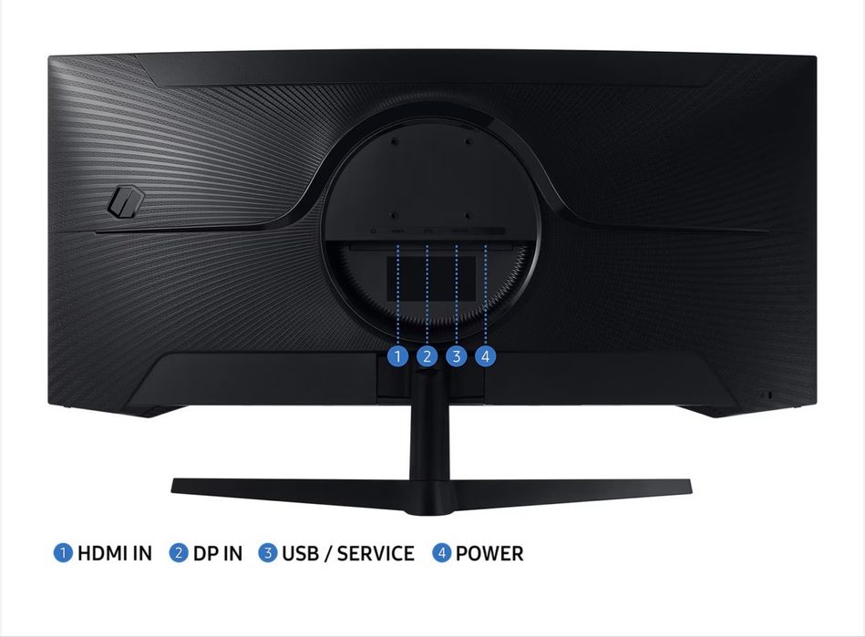 Monitor Gaming Curbat LED SAMSUNG ODISSEY G5, 165Hz, HDR, Amd FreeSync