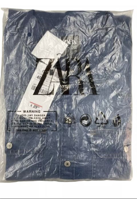 ZARA дънкова риза размер М