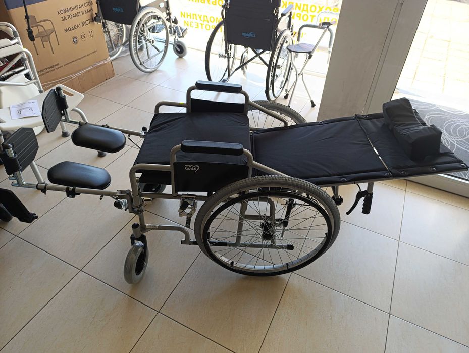 Инв.количка -наклон от седнало до хоризонтално положение!