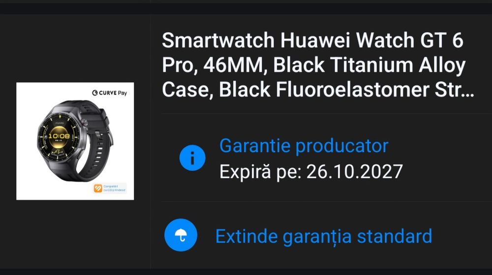Huawei Watch GT 6 Pro