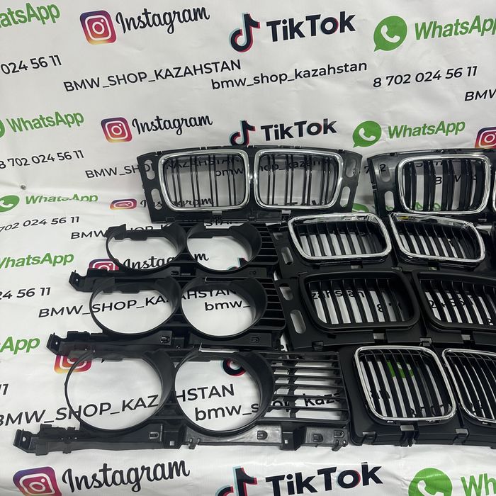 Решётки передние на bmw e34