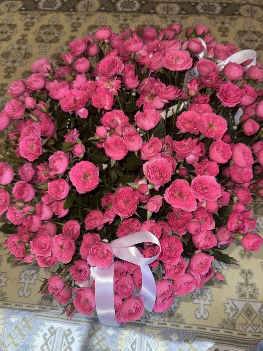 Кустовые розы цена 22к