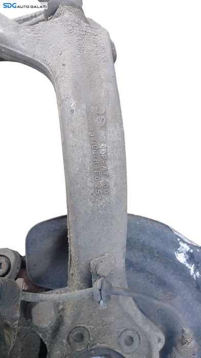 Fuzeta Stanga Fata cu Rulment 92MM Audi A6 C6 3.0 TDI ASB BNG BMK 2004 - 2011 Cod 4F0257 4F0407253H 4F0407253F [M8045]