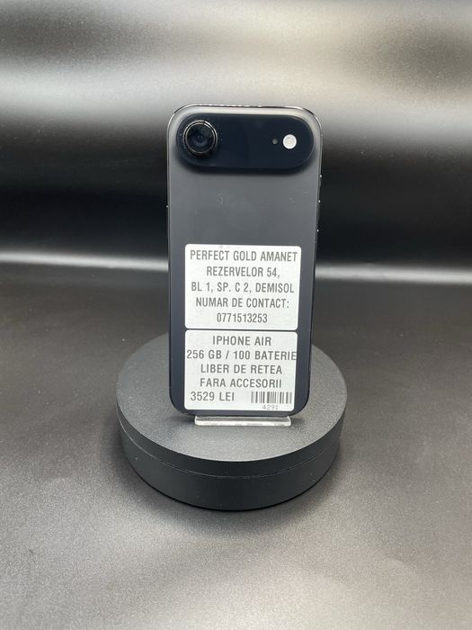 Iphone AIR 256GB Stocare 100% Baterie 23 CCI Cod: 4291