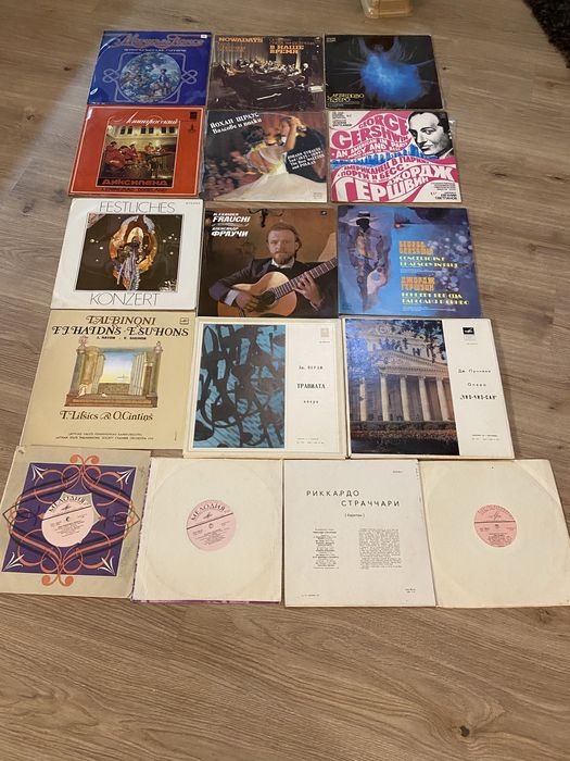 Грамофони плочи.