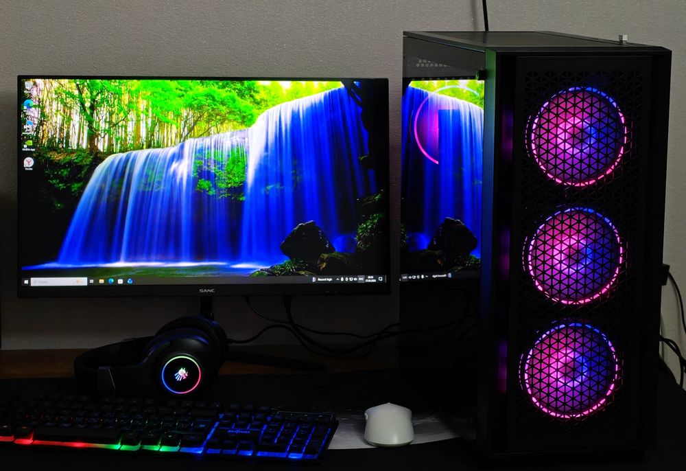 Мощный игровой компьютер Ryzen5