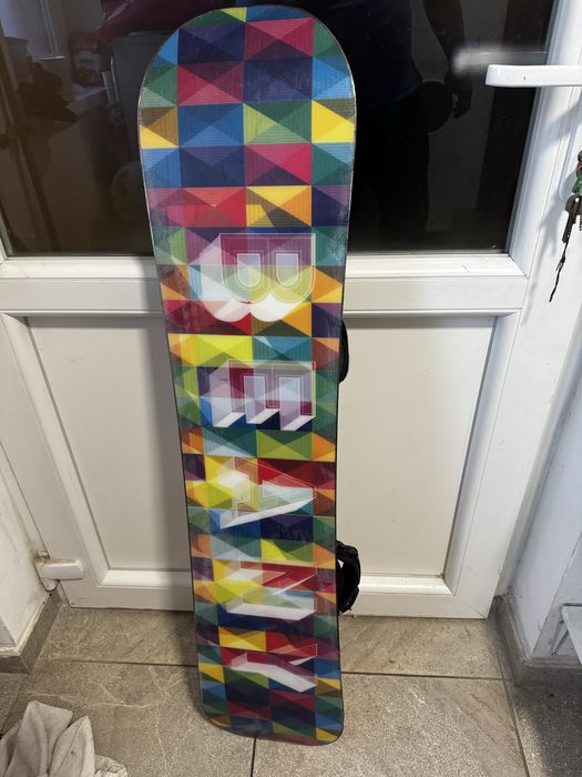 Vand placa snowboard BEANY 120cm cu Boots BURTON 40 - 40.5 EU