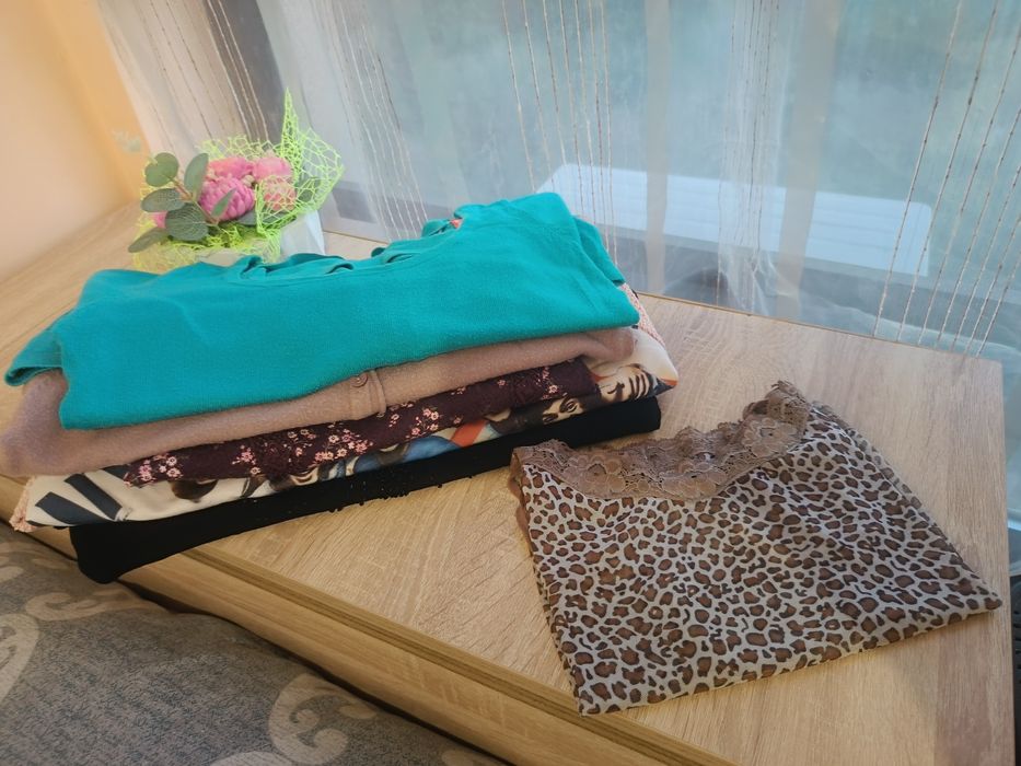 Лот блузи и жилетка