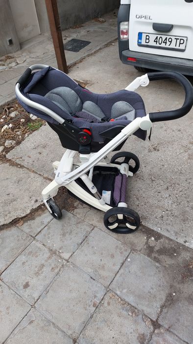 Бебешка количка 3 в 1 Chipolino Electra – кош, столче и седалка