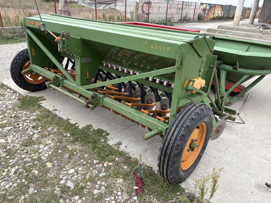 Semanatoare de paioase amazone D 7  super s pe discuri  3 metri