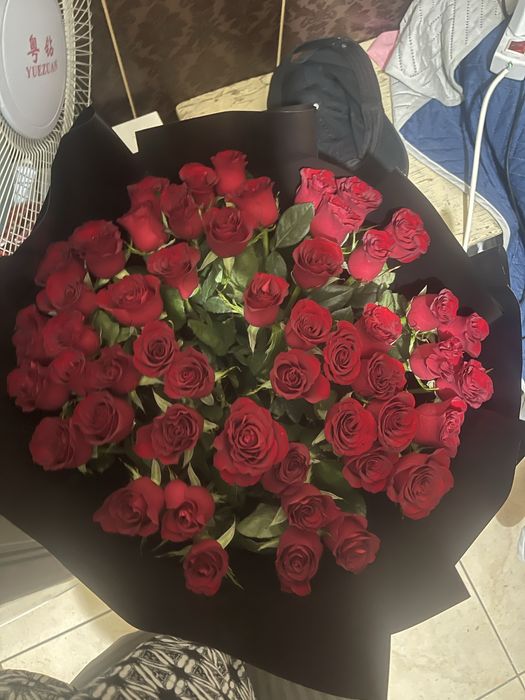 Свежие цветы 51роза