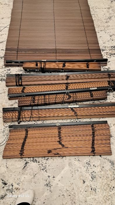 Жалюзи бамбуковыйе.