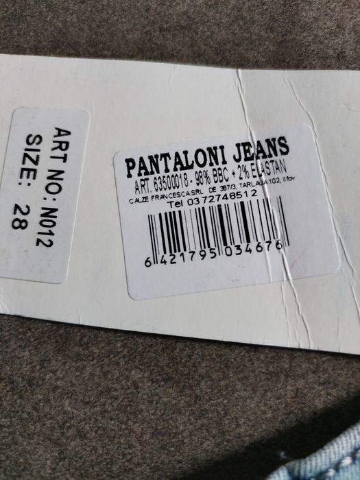 Pantaloni dama scurti denim bumbac