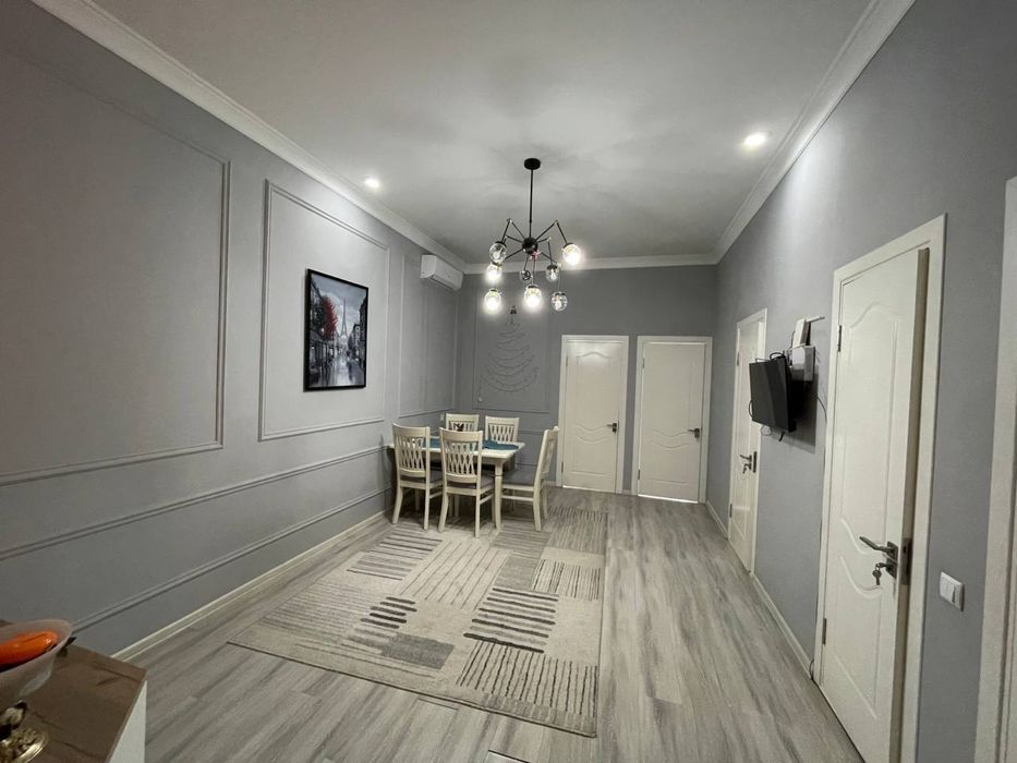 3/5/5 Новостройка Буюк Ипак Йули 56м2 Максим Горький метро бий