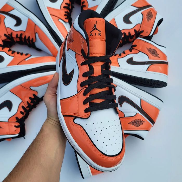 Air Jordan 1 Mid Turf Orange 46