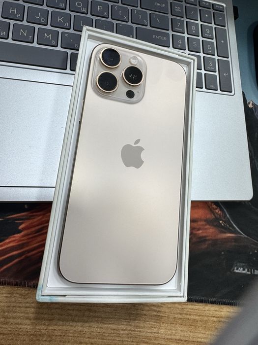 Iphone 16 Pro max 256 gb desert %100