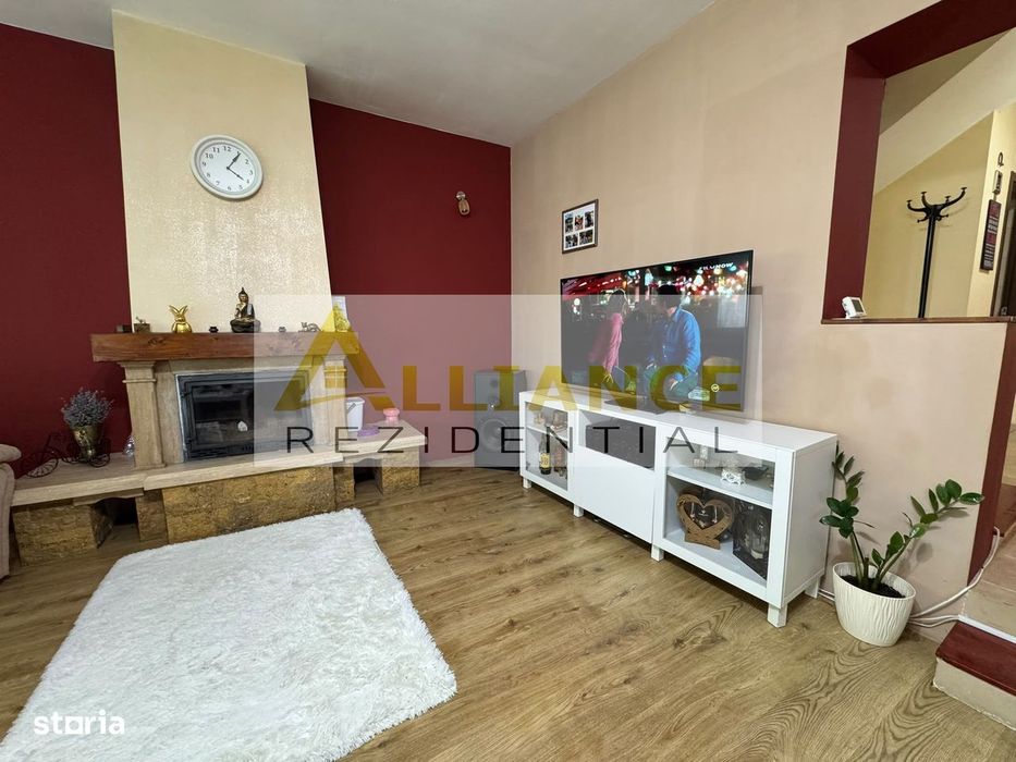 Duplex intreg ~ Frumusani ~ 1100 mp curte ~