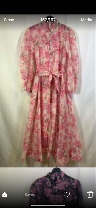 Риза рокля с кристали