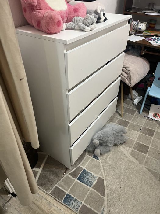Комод новый белый