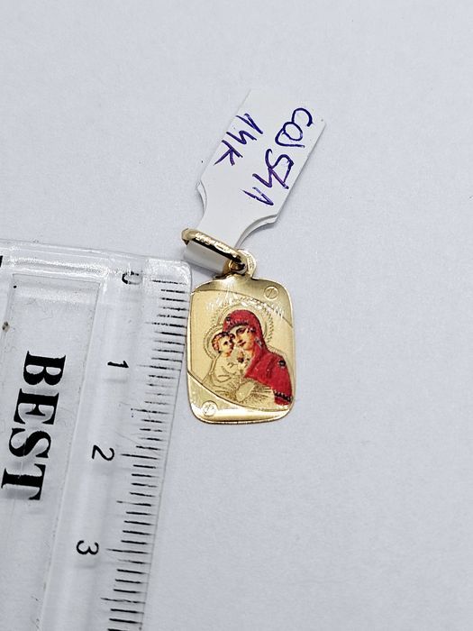 Vand pandant din aur 14 k 1.02 g cod 541