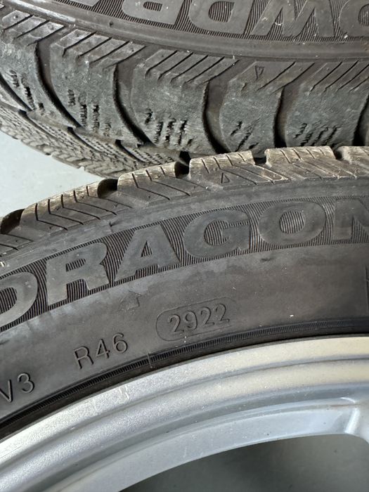 Джанти с гуми оригинални Audi 20 цола 5х112 , 66.5