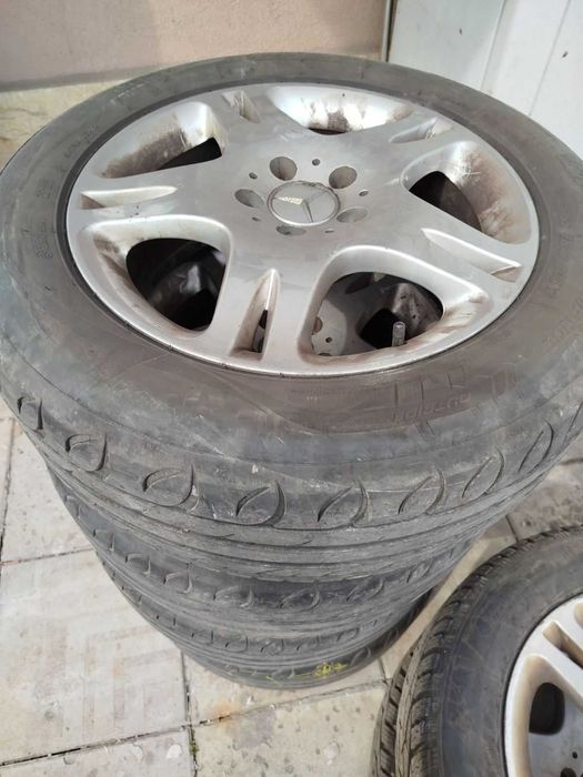 Летни и зимни гуми с джанти за Mercedes 17цола