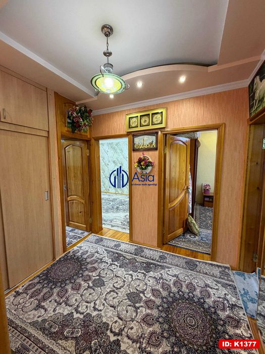 K1377 Tezda 6mik 8maktab 3xonalik kvartira sotiladi