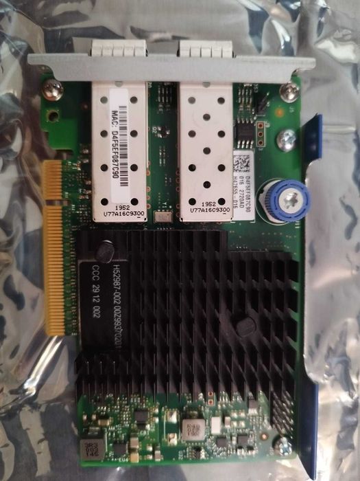 Серверная сетевая карта HPE 562FLR-SFP+ 10Gb 2-port (727054-B21)
