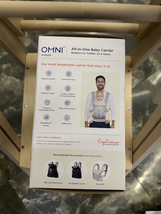 Ergobaby omni breeze ергономична раница