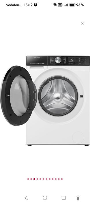 Mașină de spălat Hisense, 8kg, încărcare frontală, nouă în garanție