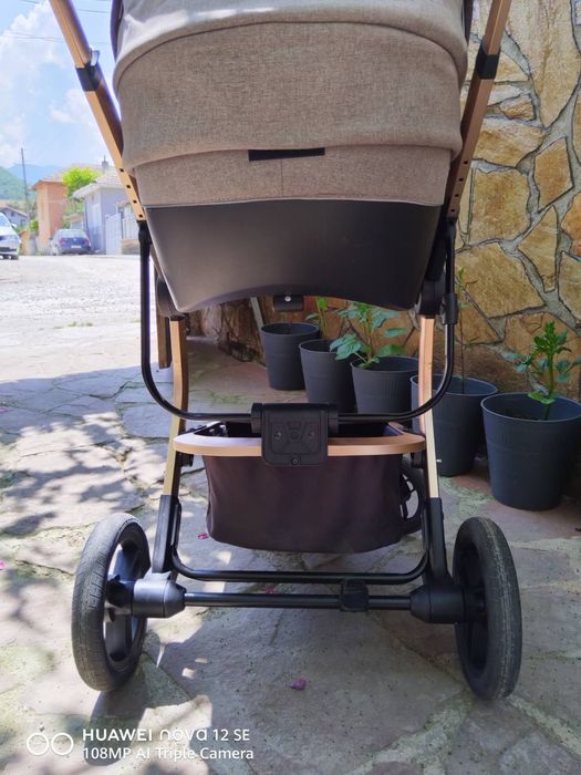 Детска количка KikkaBoo Irene,Beige 2 in 1