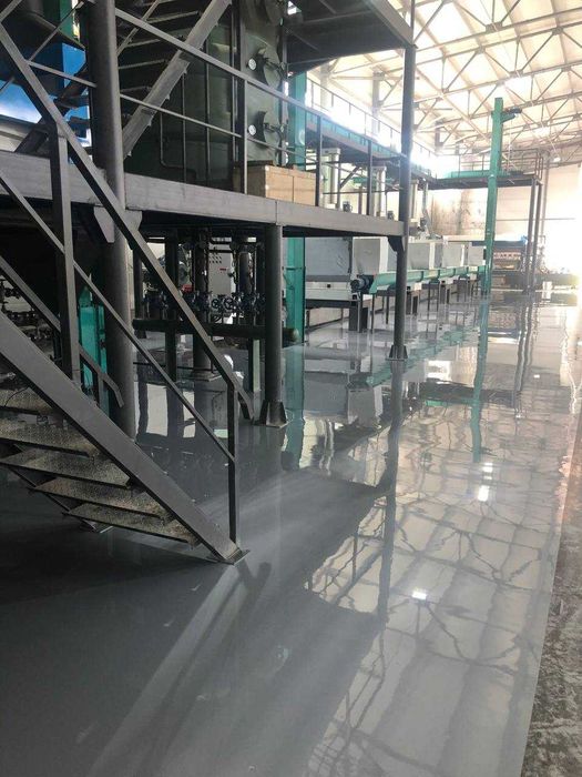 Полиуретановый наливной пол, с гарантией. производство Турция.