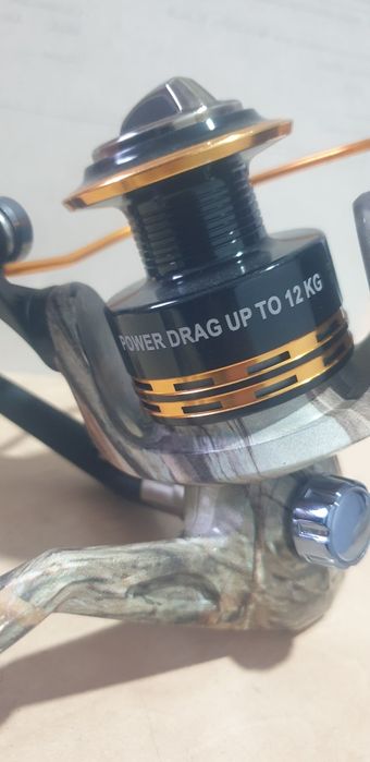 Макара APOLLO яка за шаран,щука 3000 драг 12кг.метал
