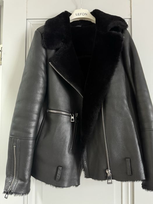 Дубленка натуралка авиатор