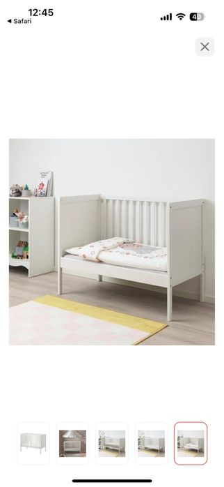 Кроватка для новорожденных ikea sundvik