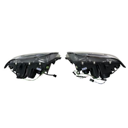 Кристални фарове с 3D angel eyes за BMW E46 (2001-2005) sedan,combi