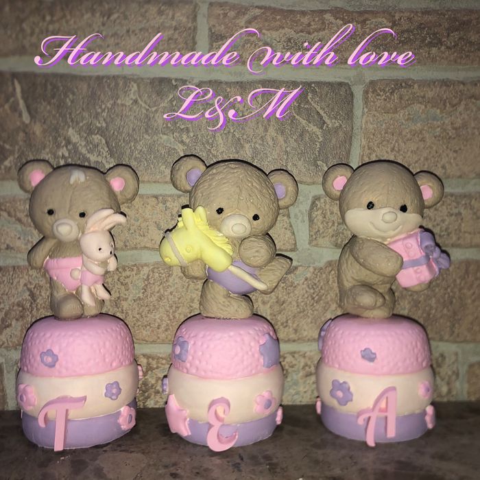 Кубчета с име от гипсокерамика