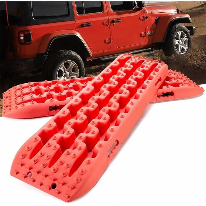 Червени Сини ОфРоуд пътеки за сняг и кал OffRoad подложки за сняг кал